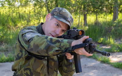 Dominik Hlaváček při výcviku
