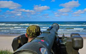 Operátoři kompletu RBS-70 prohlubovali své schopnosti při zachytávání vzdušných cílů.