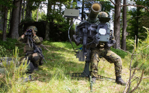 Vojáci chránili vzdušný prostor například s protiletadlovými systémy RBS-70NG.