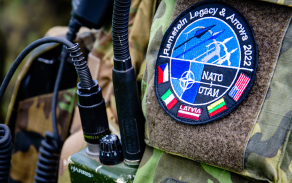 Ze cvičení Ramstein Legacy 2022 v Lotyšsku. 
