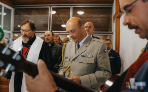 Zúčastnil se i patriarcha Církve československé husitské ThDr. Tomáš Butta a hlavní kaplan Armády ČR plukovník Jaroslav Knichal.