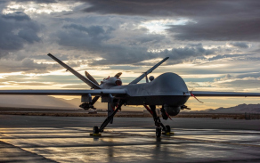 Ve vzdušném prostoru operoval americký bezpilotní prostředek MQ-9 Reaper.