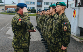 Součástí jednotky byli i vojáci z jiných útvarů a zařízení Armády ČR