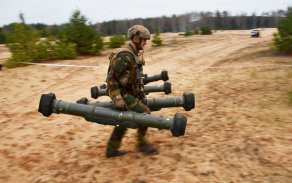 Pro ostatní národy byl běh s raketami systému RBS-70 v písčitém terénu zvlášť náročnou premiérou.