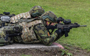 Vojáci museli při několika taktických cvičeních dokázat, že jsou připraveni do zahraniční operace.