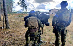 Protiletadlová raketová baterie cvičila ochranu vzdušného prostoru