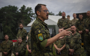 Strakonický kaplan Michal Balek zajišťoval během mise v Litvě podporu i vojákům z jiných aliančních armád.