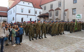 Slavnostní zahájení charitativní akce.