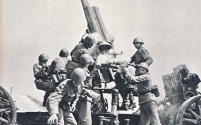 8,35 cm kanón vz. 22 tvořil v září 1938 jádro čs. protiletadlové obrany.