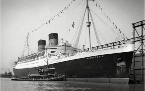 Zaoceanský parník RMS Mauretania